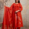 Kurti Dupatta Set by Vrinda Sakhi Creation Jaipur Wholesale