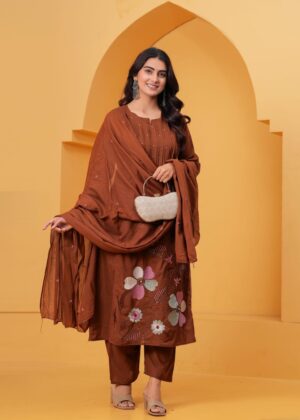 Kurti Dupatta Set by Vrinda Sakhi Creation Jaipur Wholesale