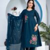 Kurti Dupatta Set by Vrinda Sakhi Creation Jaipur Wholesale