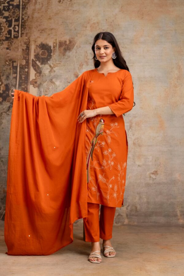 Kurti Dupatta Set by Vrinda Sakhi Creation Jaipur Wholesale