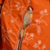 Rust Parrot Premium Cotton Kurti Dupatta Set
