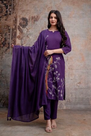 Kurti Dupatta Set by Vrinda Sakhi Creation Jaipur Wholesale